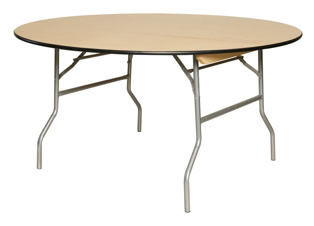 Round Table 36 Inches Capacity 4 $10 / 48 Inches Capacity 6 $10 / 60 Inches Capacity 8 $ 12 / 72 Inches Capacity 10 $ 15