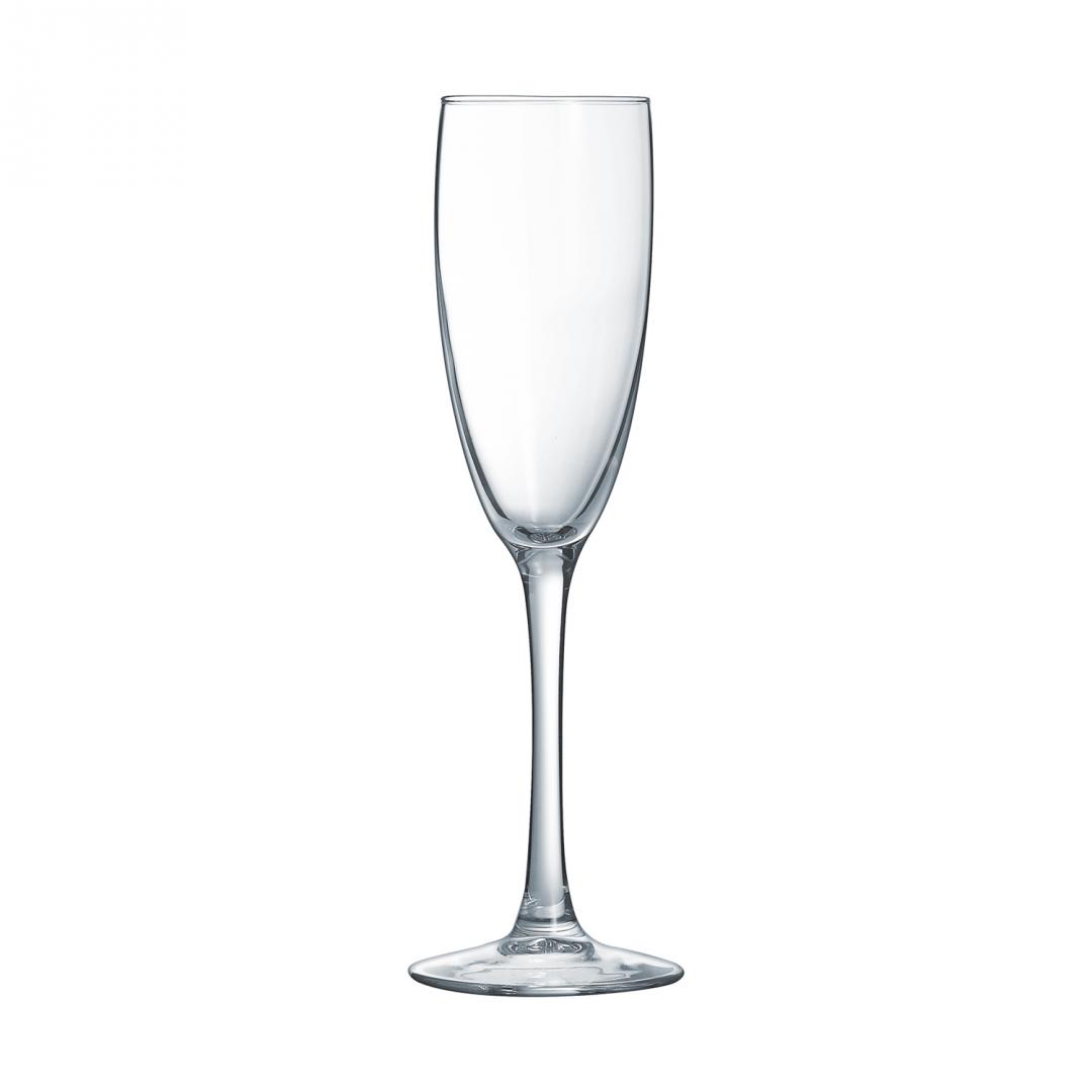 Champagne Glass  6.25 oz $ 0.60  (Qty Per Rack 36)