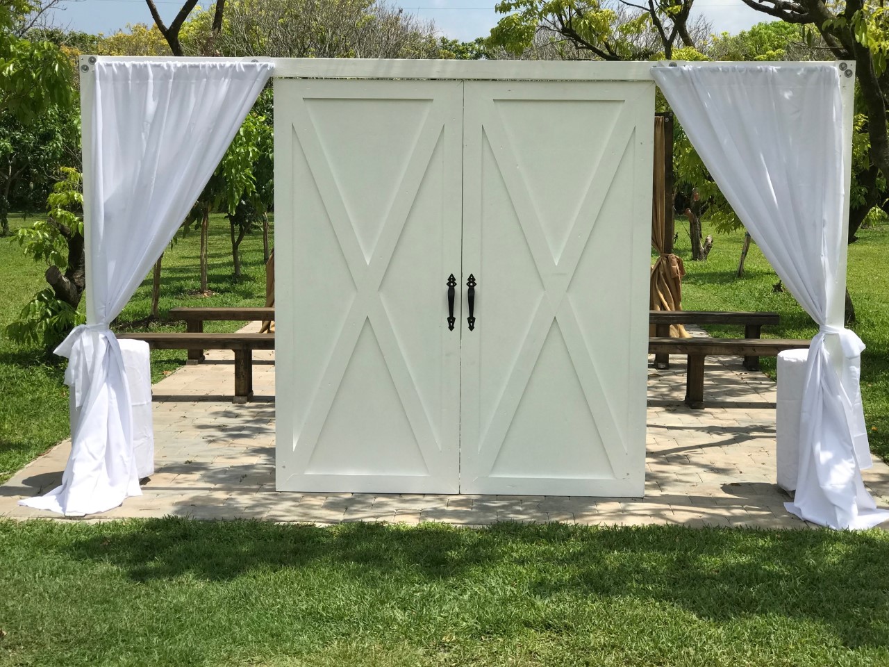 White Ceremony Doors $ 495